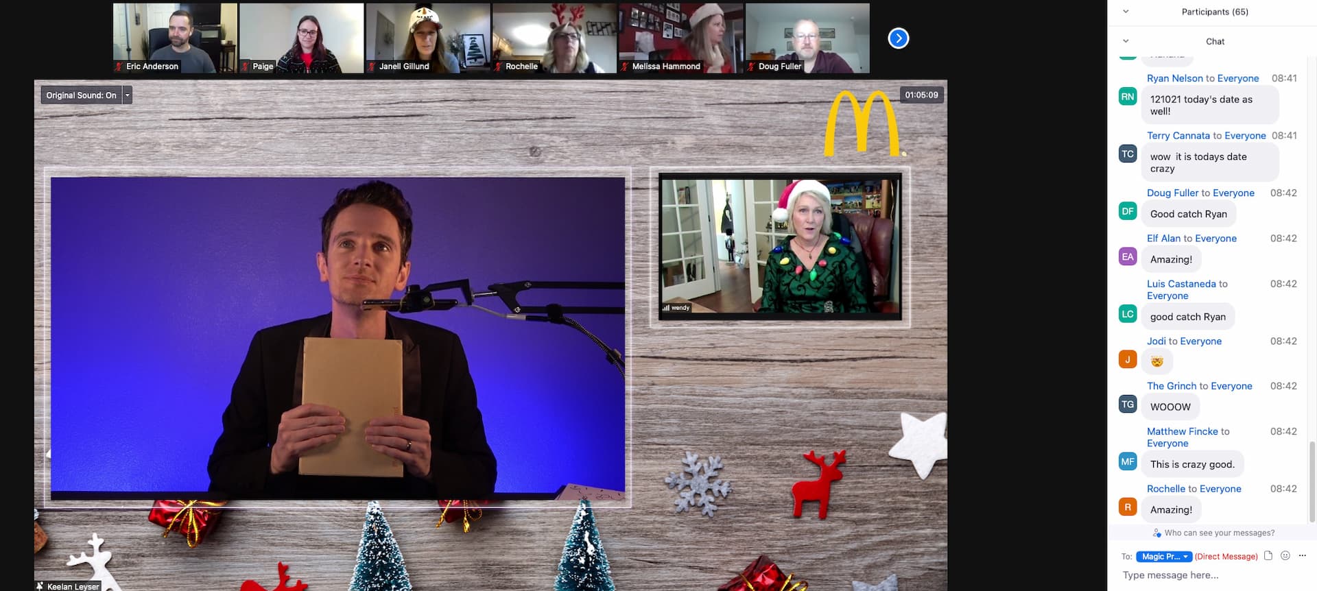 ONLINE MAGIC AND MIND READING VIRTUAL MAGICIAN COMMENTS (1)