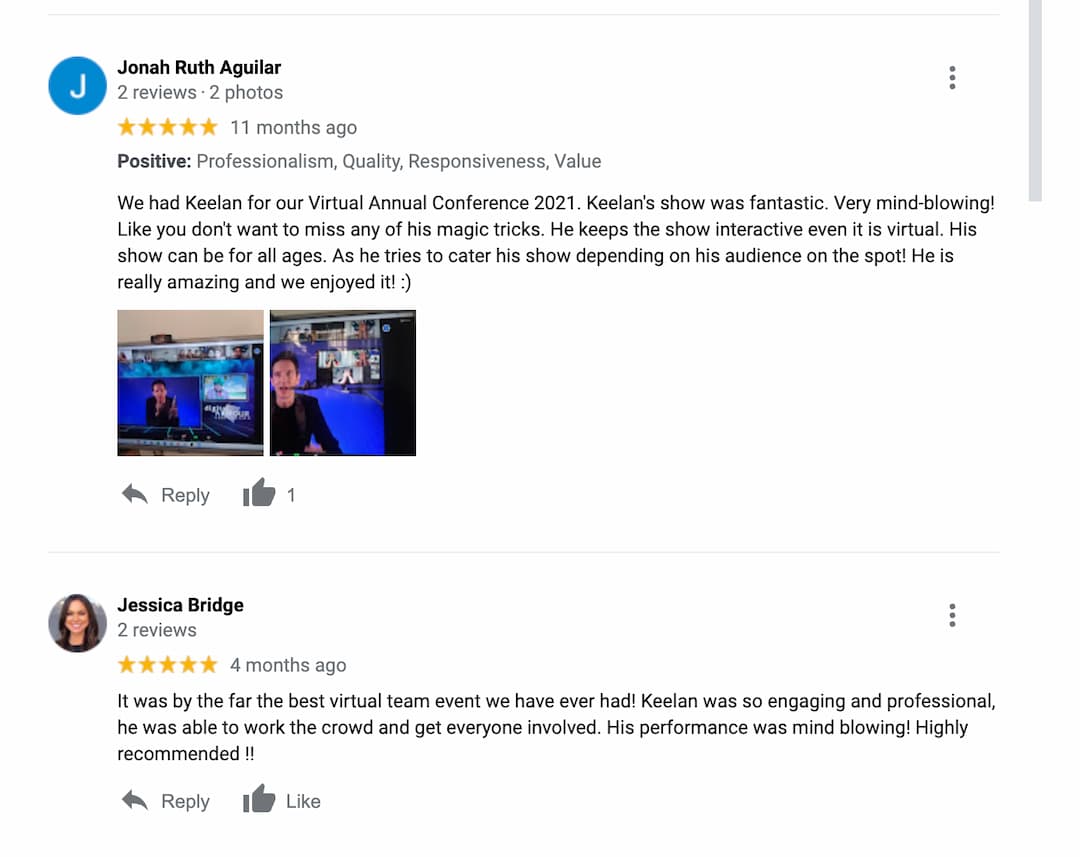Virtual Magic Show Review