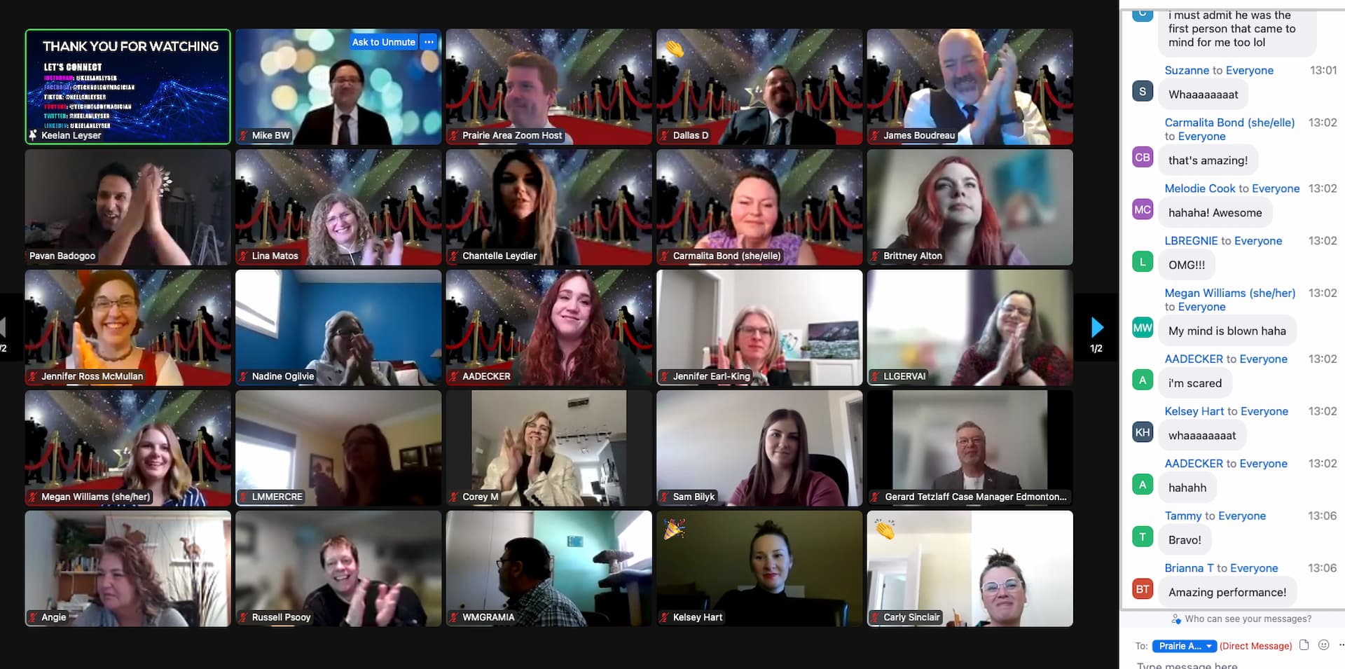 Online VIRTUAL MAGIC SHOW with keelan leyser reviews