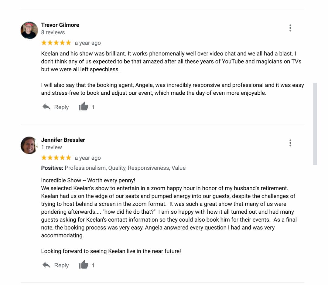 Virtual Magician Keelan Leyser Review